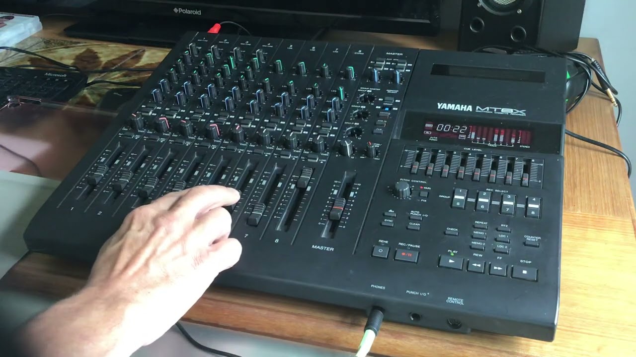 Down in the Park,  8 track cassette studio explanation&hellip;Yamaha MT8X