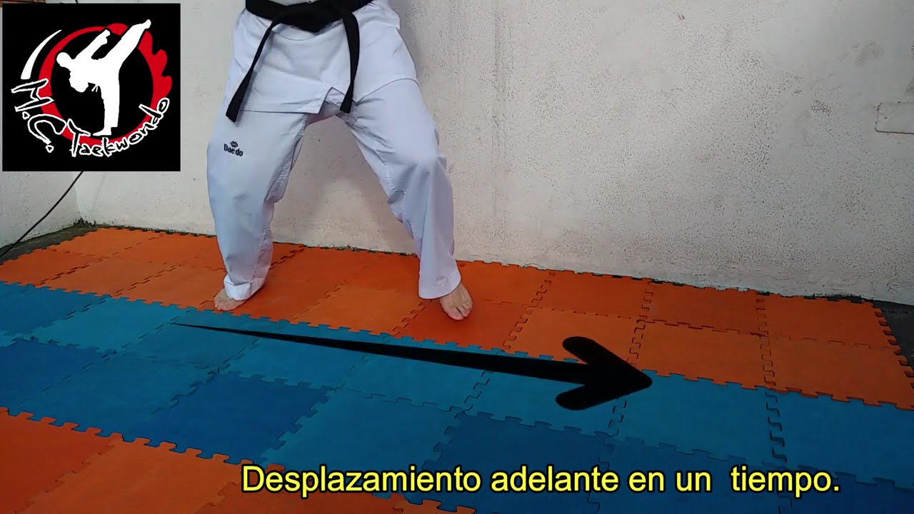 Taekwondo. Desplazamientos.