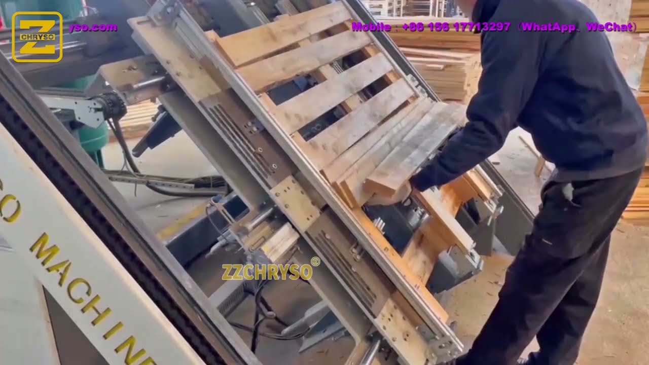 European standard pallet nailing machine production line from French customer