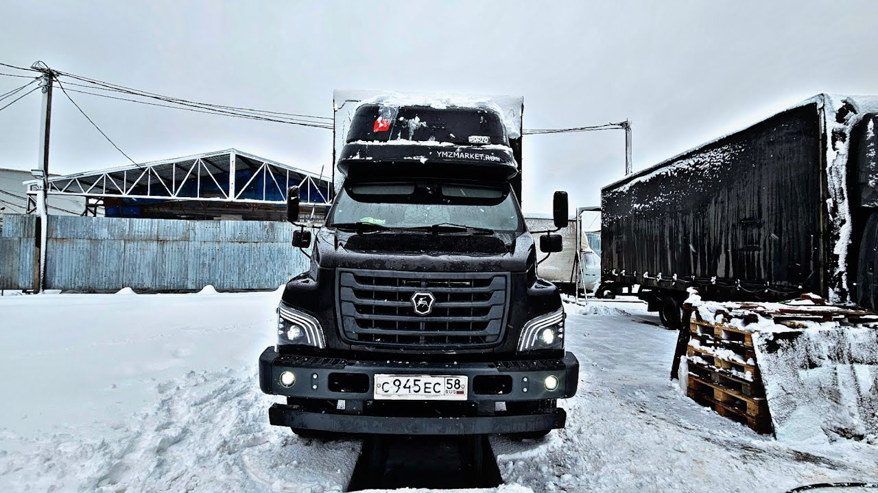 ПЕРВЫЙ РЕЙС ПОСЛЕ РЕМОНТА И ПОСЛЕДНИЙ В ЭТОМ ГОДУ. ГАЗОН НЕКСТ 