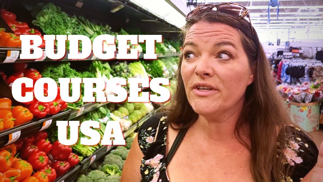 BUDGET COURSES aux USA :  combien on dépense ? On vous emmène au supermarché !