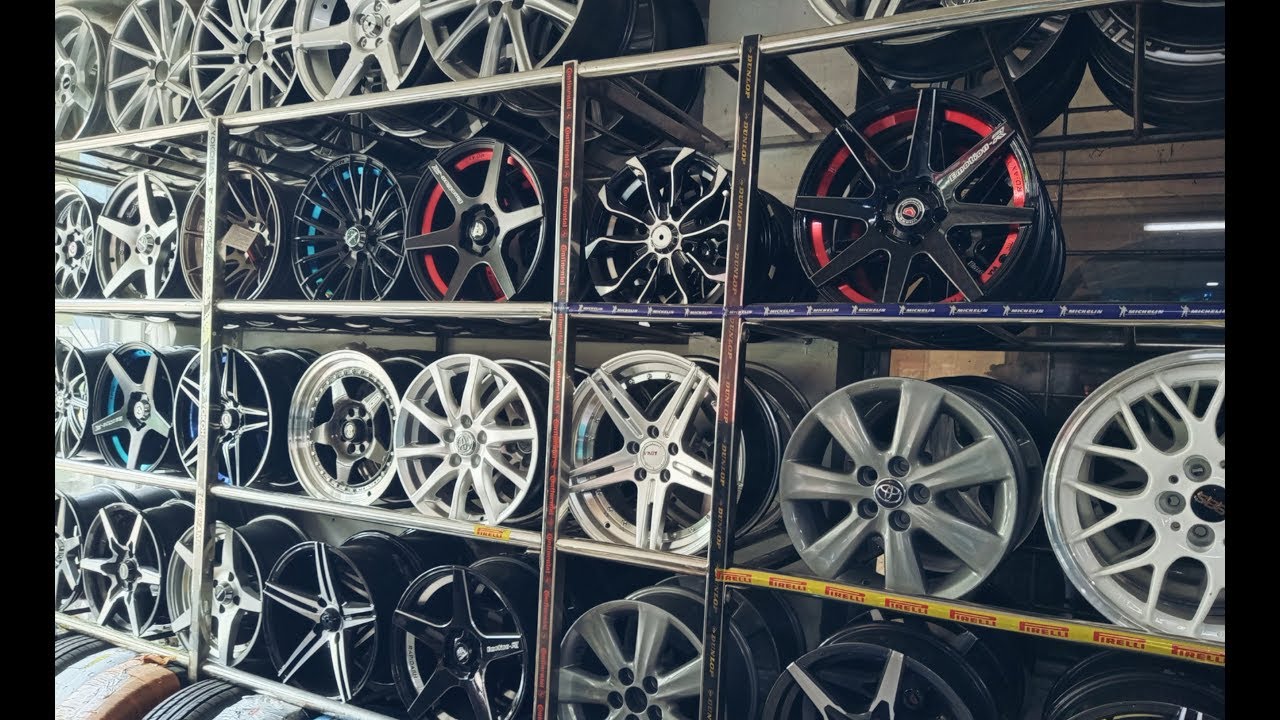 Best Alloy Wheels & Tyre In Islamabad Part 3//Original & Taiwan Rims//Shakeel Tyre Rims//Pak Rides