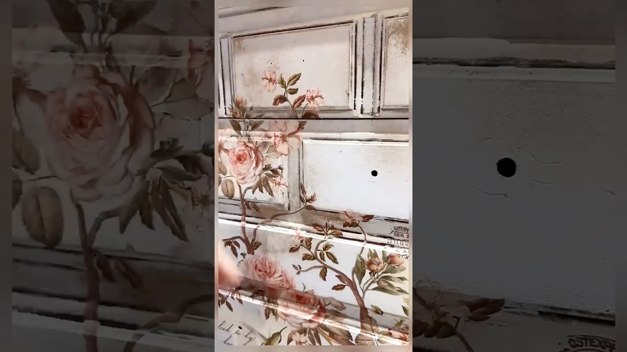 Creating Style & Beauty On Your Furniture Is Easy-Redesign Transfers Help Level Up DIY Projects!