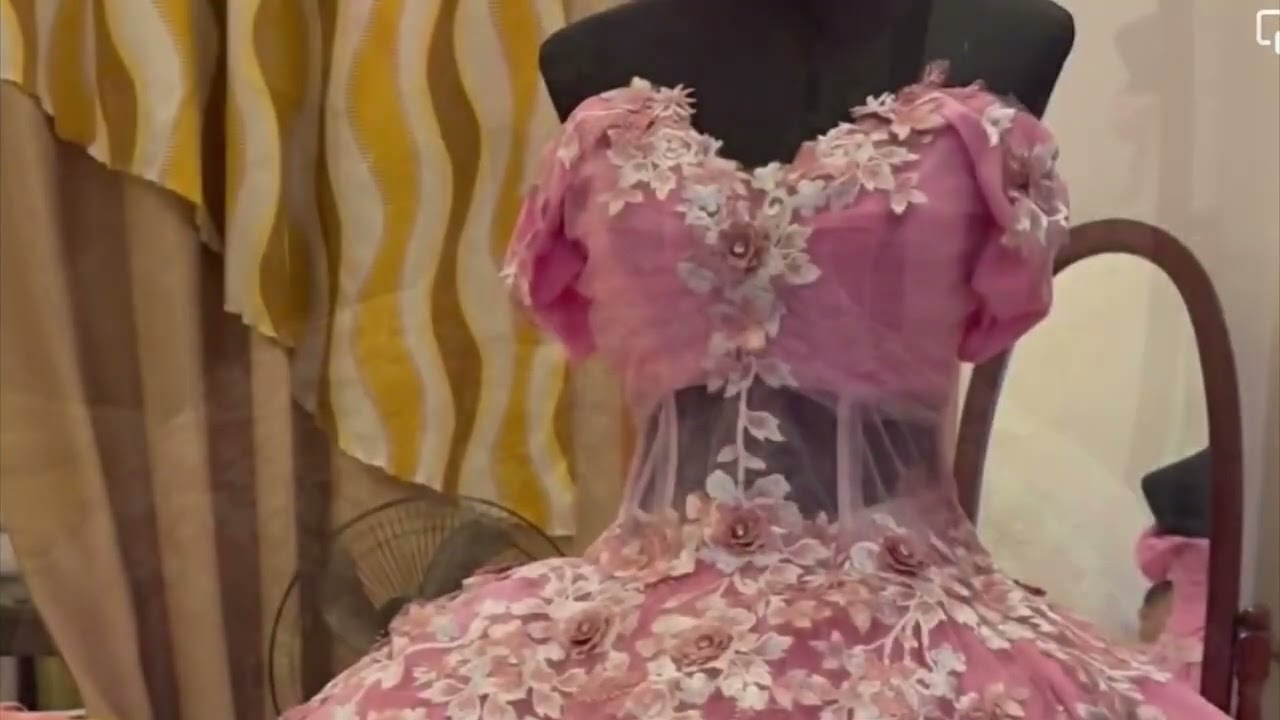 Simple but Elegant Gown Design “ FOREVERMYLZ TAILORING“ Debut