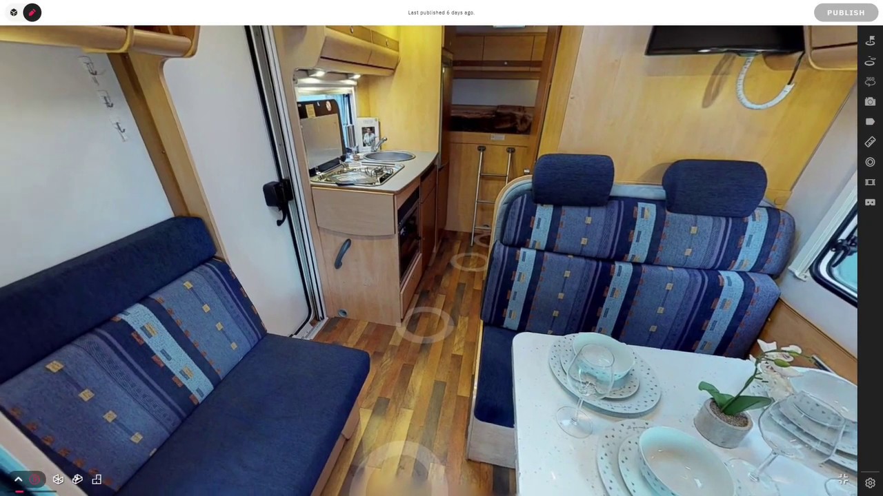 Dethleffs Sunlight T65 Motorhome Walk-Through 3D Tour