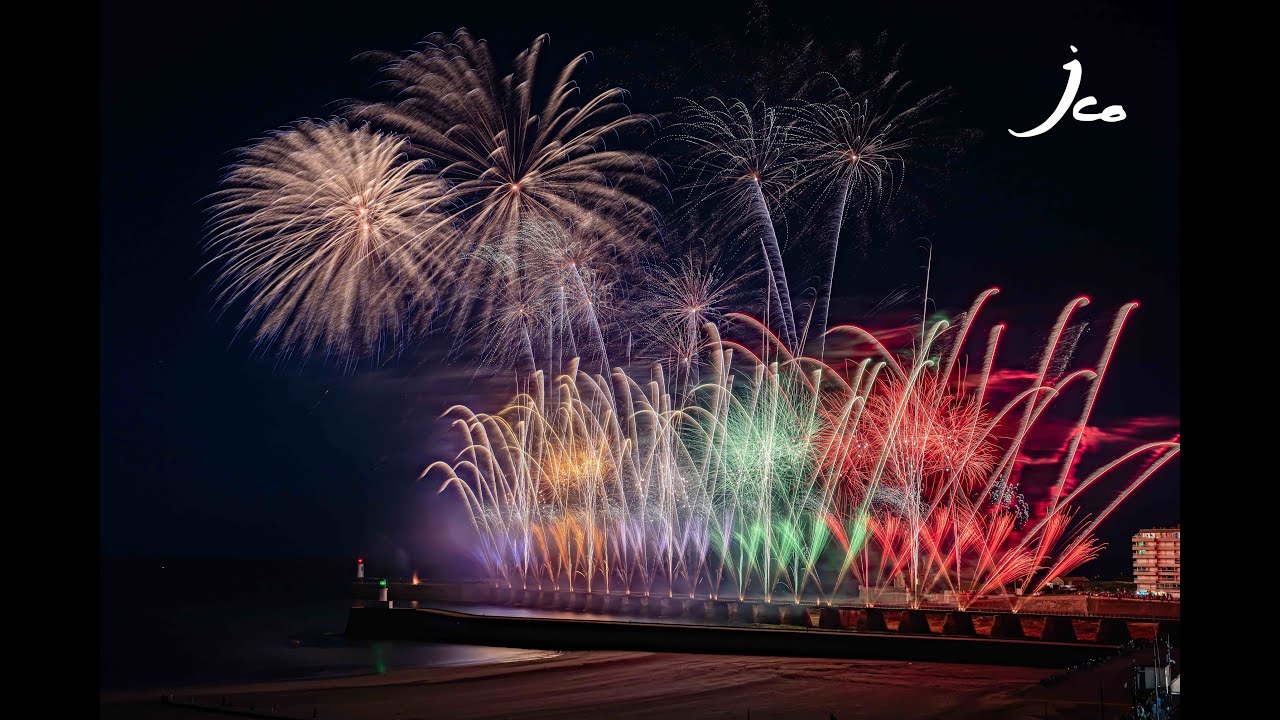 Feu d'artifice Passage Flamme Olympique Les Sables d'Olonne | 4 juin 2024