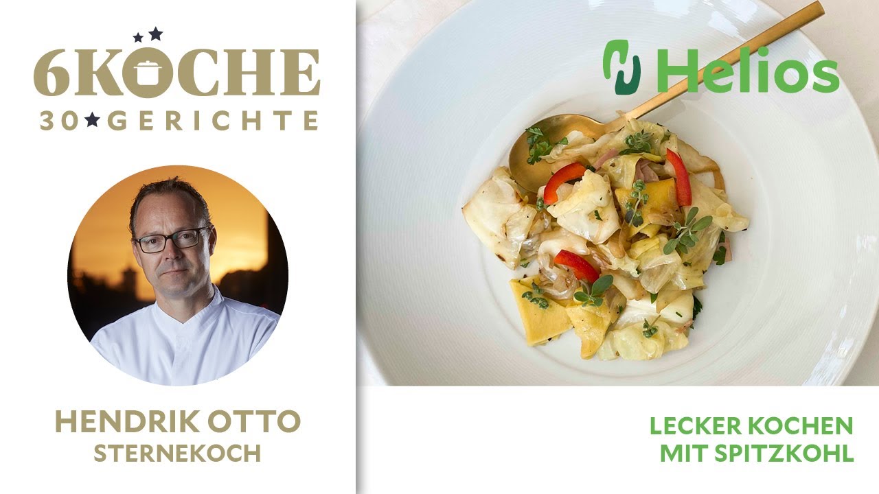 6 Köche, 30 Gerichte: Krautfleckerln, Hendrik Otto - Gesund bleiben! Helios & die Sterneköche