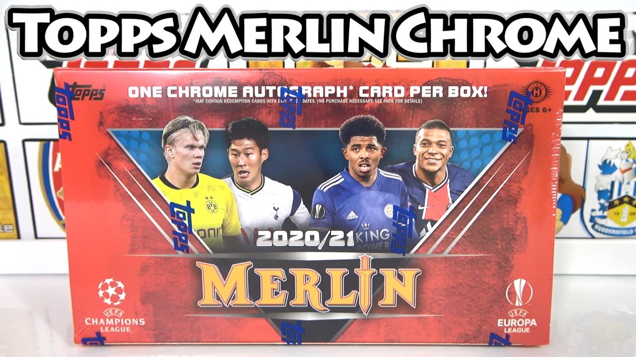 Opening A Topps Merlin Chrome Hobby Box | Guaranteed Chrome Autograph Card | Full Box