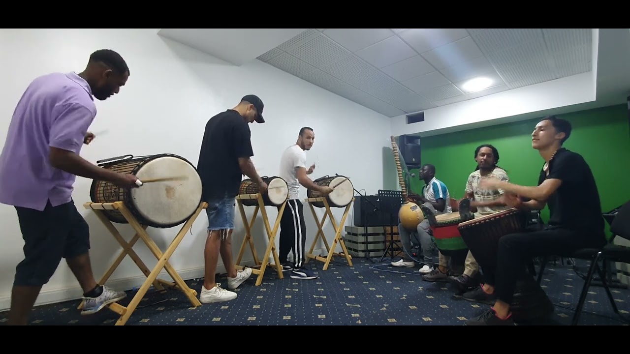 Rachid LATOURI - DUNAFRO #repetition #percussion #music #djembé #maroc