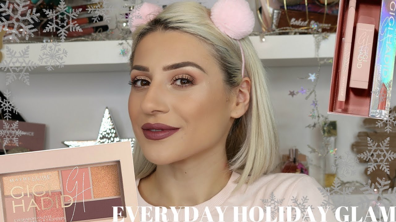 EASY EVERYDAY CHRISTMAS GLAM (DRUGSTORE EDITION) || GIO DREVELI ||