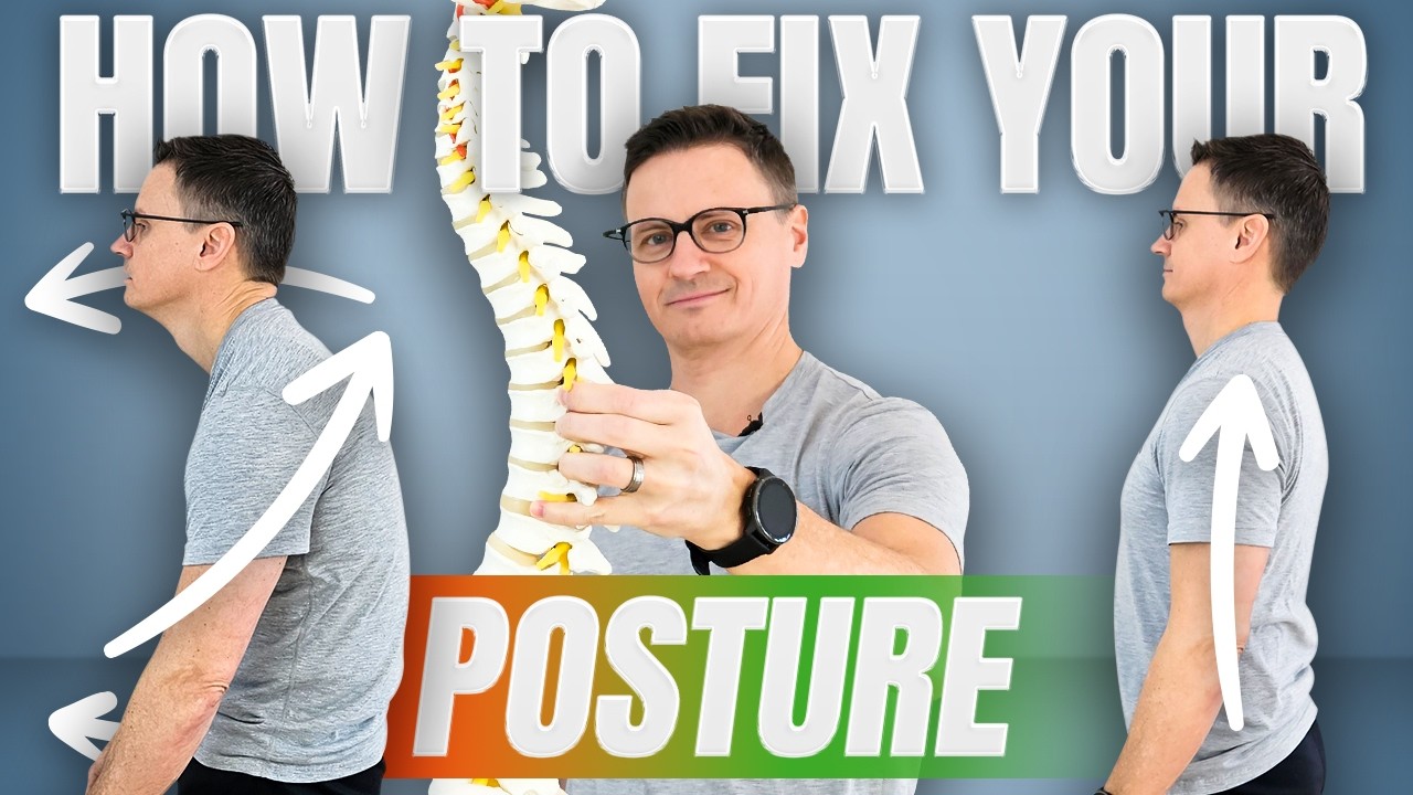 FIX Your Bad Posture Permanently - Posture Correction Exercises