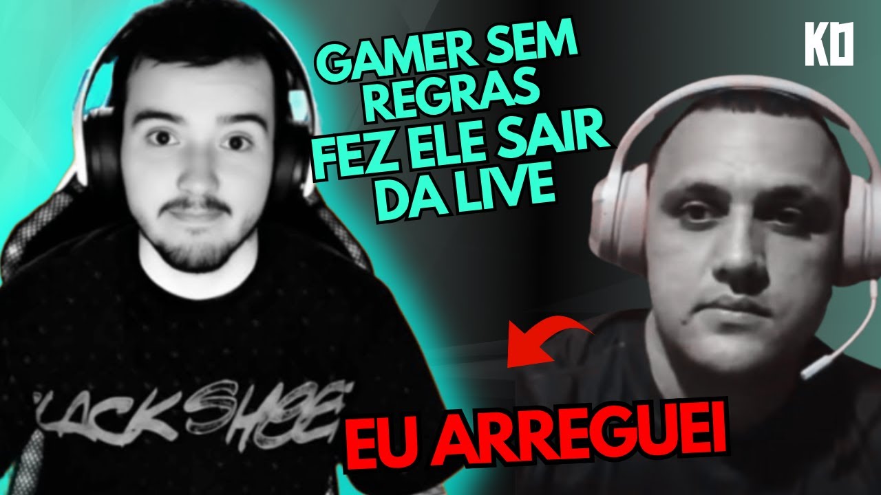 A TRETA QUE ROLOU NO PODCAST COM O GAMER SEM REGRAS !