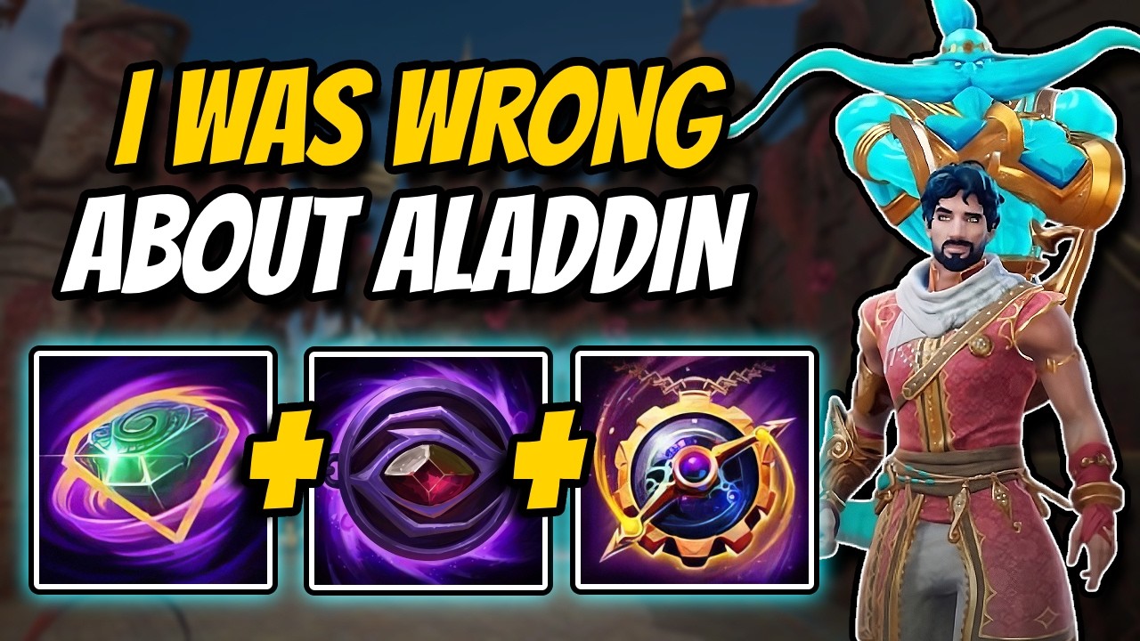 I DIDN'T REALIZE how STRONG ALADDIN IS in SMITE 2 Joust