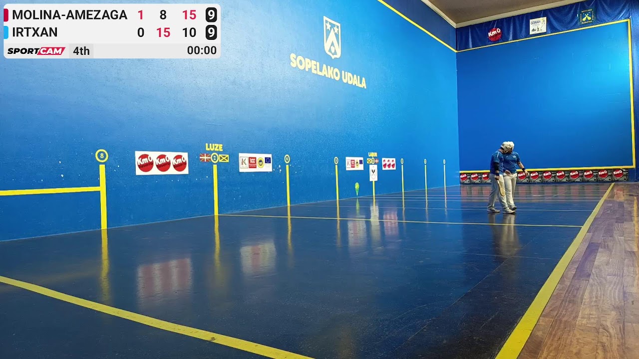 Molina-Amezaga vs Irtxan - 17/01/2026 Euskal Herriko Txapelketa 2026 1.Maila