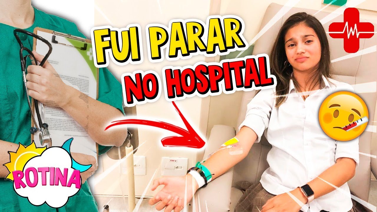 FUI PARAR NO HOSPITAL 🤒 | ROTINA #31 - Na mala da Mila
