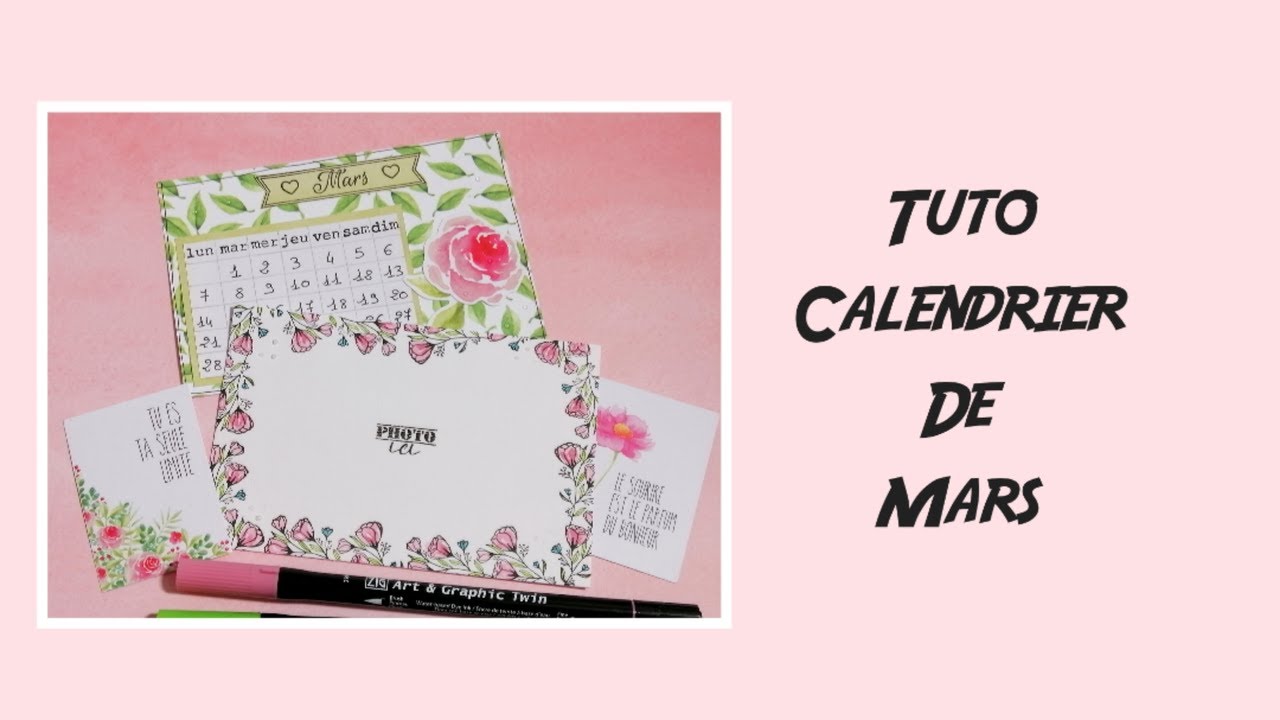 [TUTO] CALENDRIER PHOTO DE MARS [ DT #CUSTODECO ]