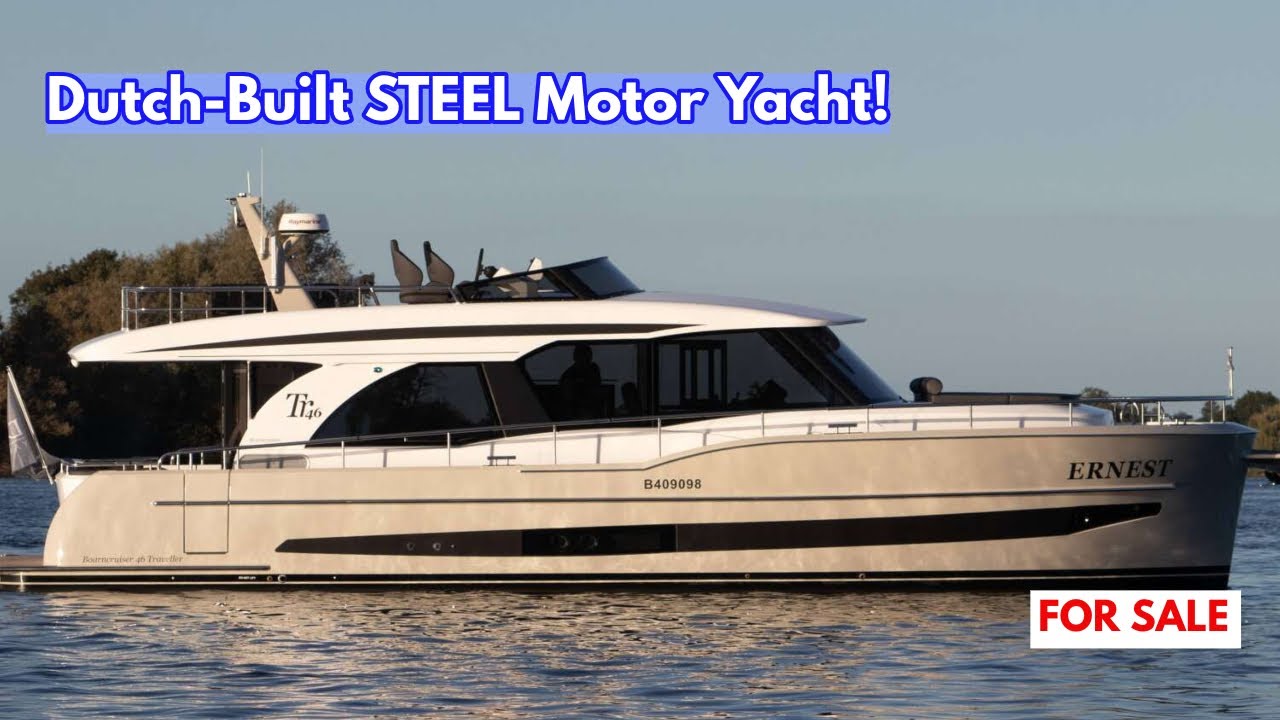 €849,000 STEEL Coastal EXPLORER For Sale! Boarncruiser 46 Traveller