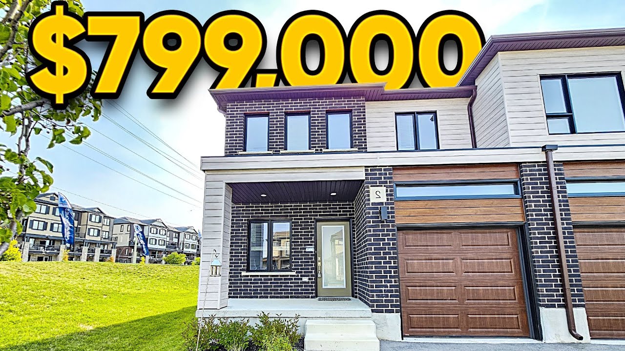 Inside a Stunning 2000 sq.ft. Townhome in Cambridge | Watson Model by Freure Homes