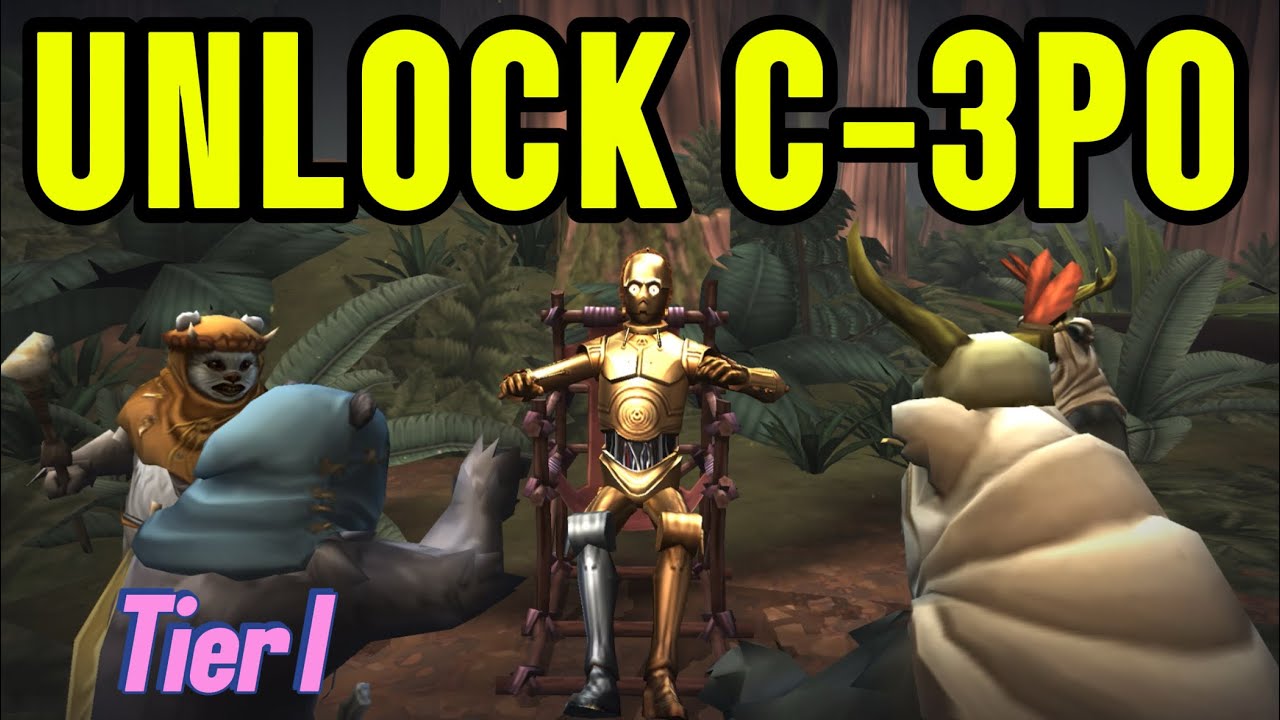 C-3PO Journey Event – Tier 1 | Ewok Play Through | SWGOH