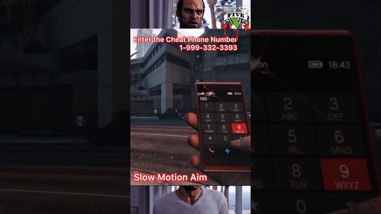 Unlock Slow Motion Aim in GTA V - Cheat Code Revealed"