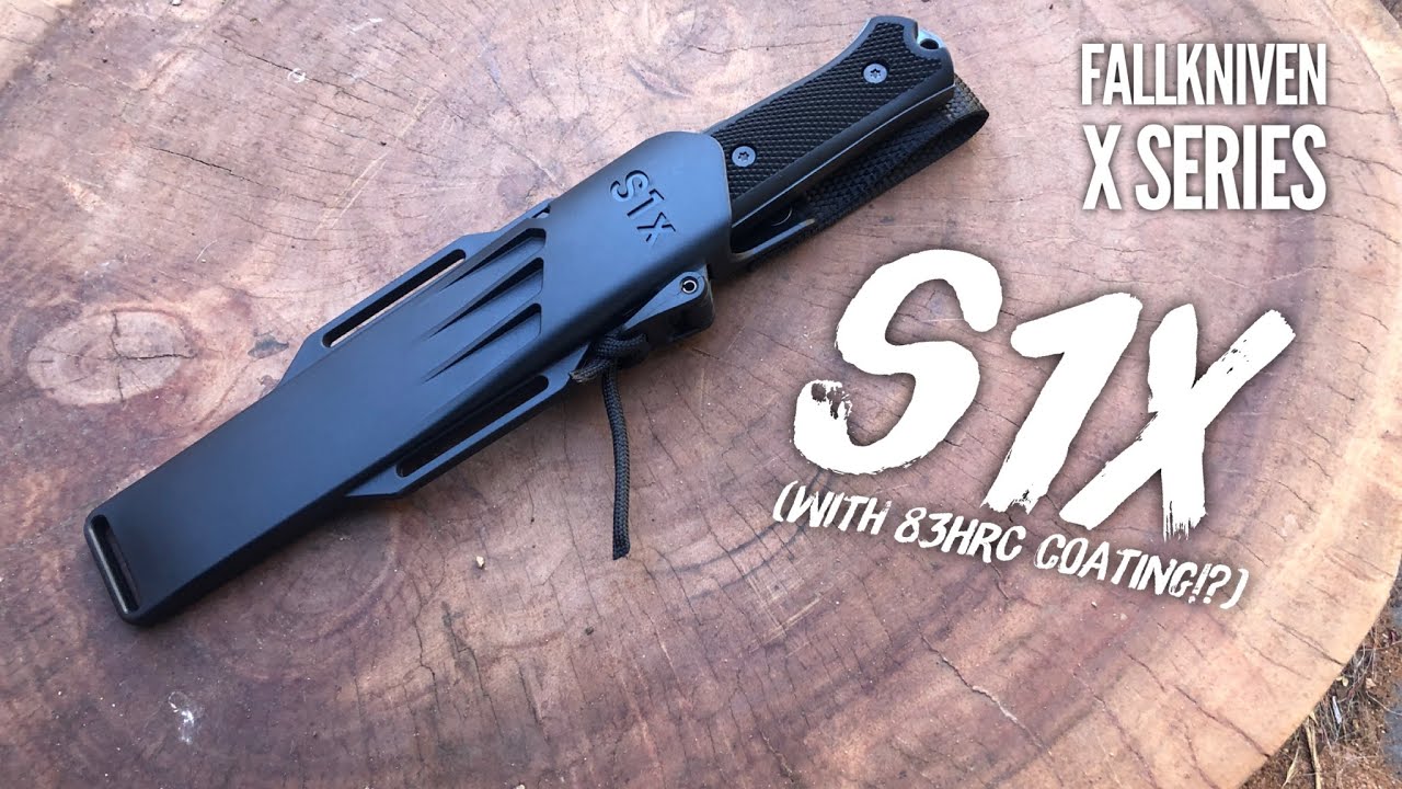 Новый Fallkniven X Series S1 с новым черным покрытием (не обзор, просто начальные сведения)