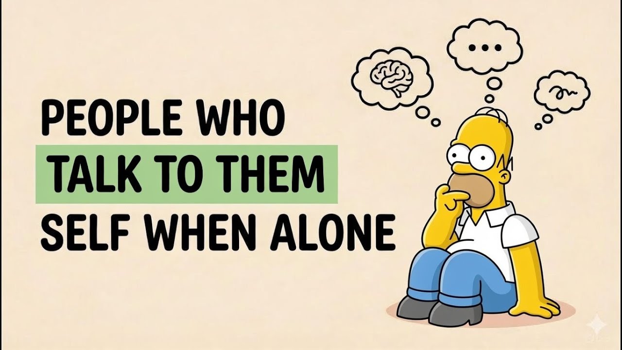 If You Talk to Yourself When You're Alone, You Have These 4 Rare Traits