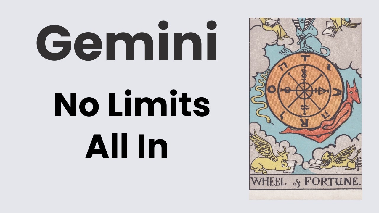 Gemini There’s No Plan B Anymore — You’re All In! 🩵 February 9th – 16th Weekly Tarot