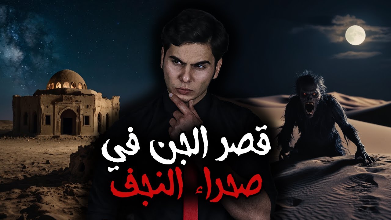شباب يخيمون في صحراء النجف بجانب قصر لملوك الجن