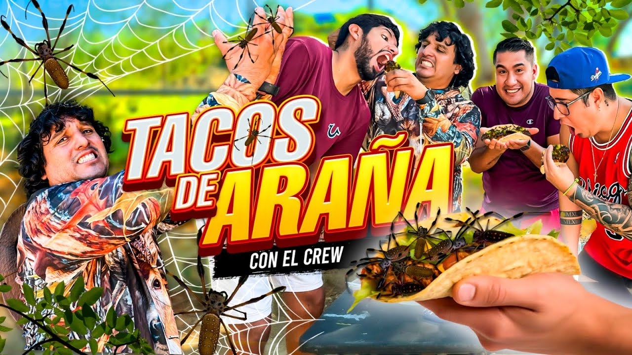 Los tacos más exóticos que hemos probado con el crew | qué tal saben ?