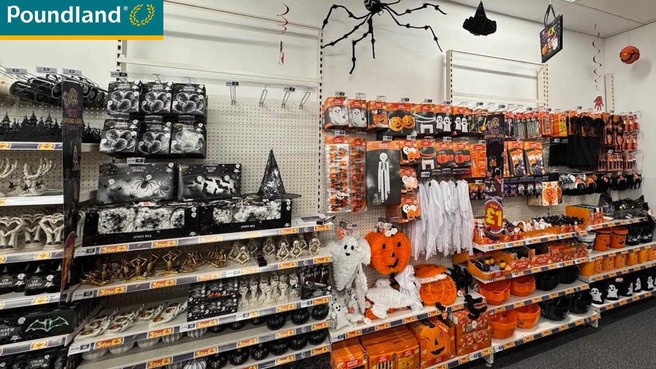 &diams;️POUNDLAND&diams;️HUGE HALLOWEEN COLLECTION IN STORES WITH PRICES😍&diams;️September 2026&diams;️