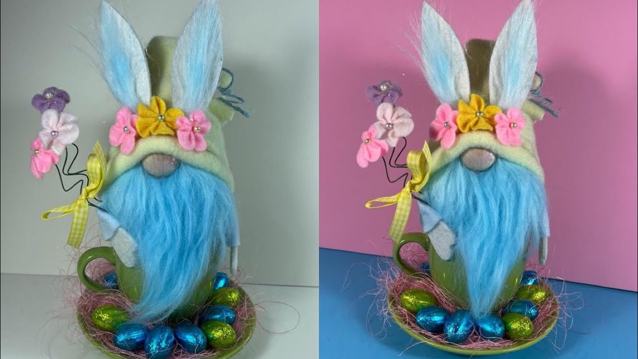 TUTORIAL GNOMO PER PASQUA CON RICICLO