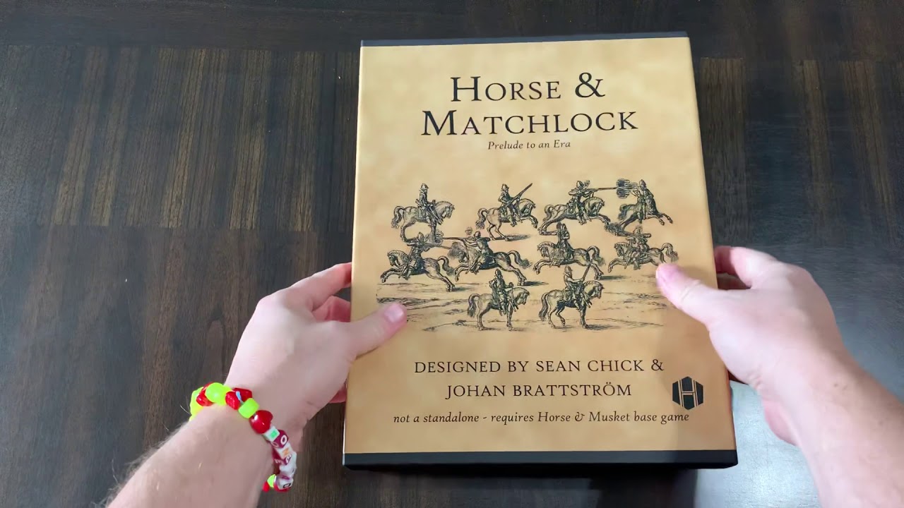 Horse & Matchlock: Prelude to an Era (Hollandspiele) - Unboxing