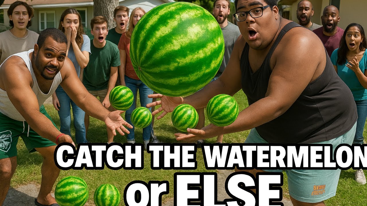 Catch the WATERMELON nd get $100!! (DIDDY CHALLENGE)!!