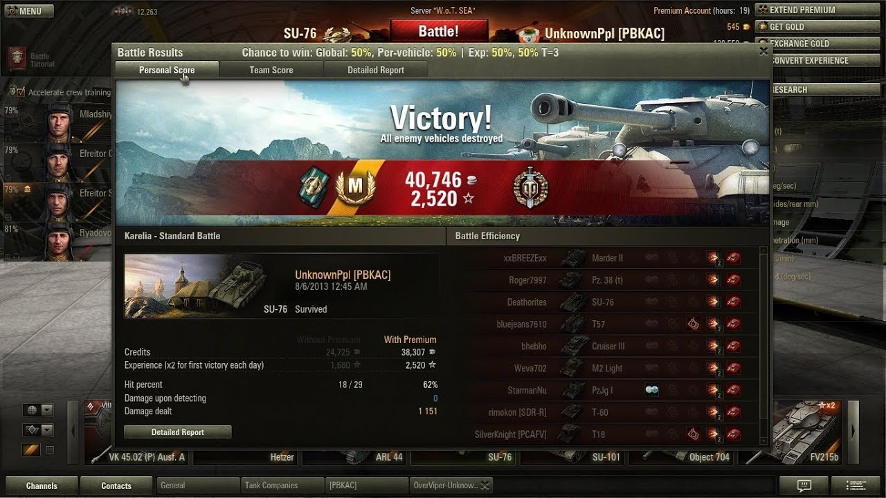 World of Tanks - SU-76 - UnknownPpl