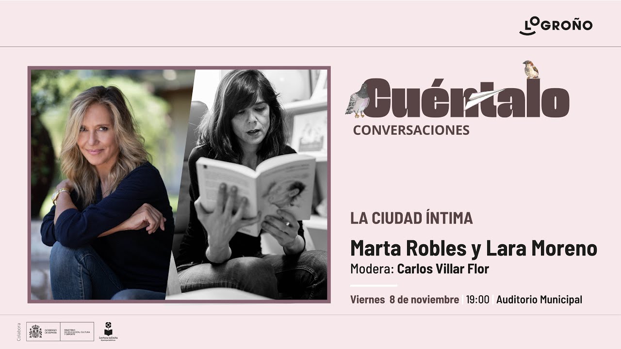Festival Cuéntalo 2024 #ciudad  Conversación con Marta Robles y Lara Moreno