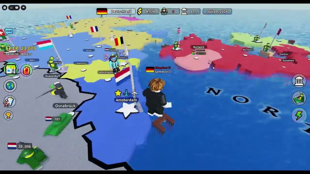Roblox steuern sie Europa