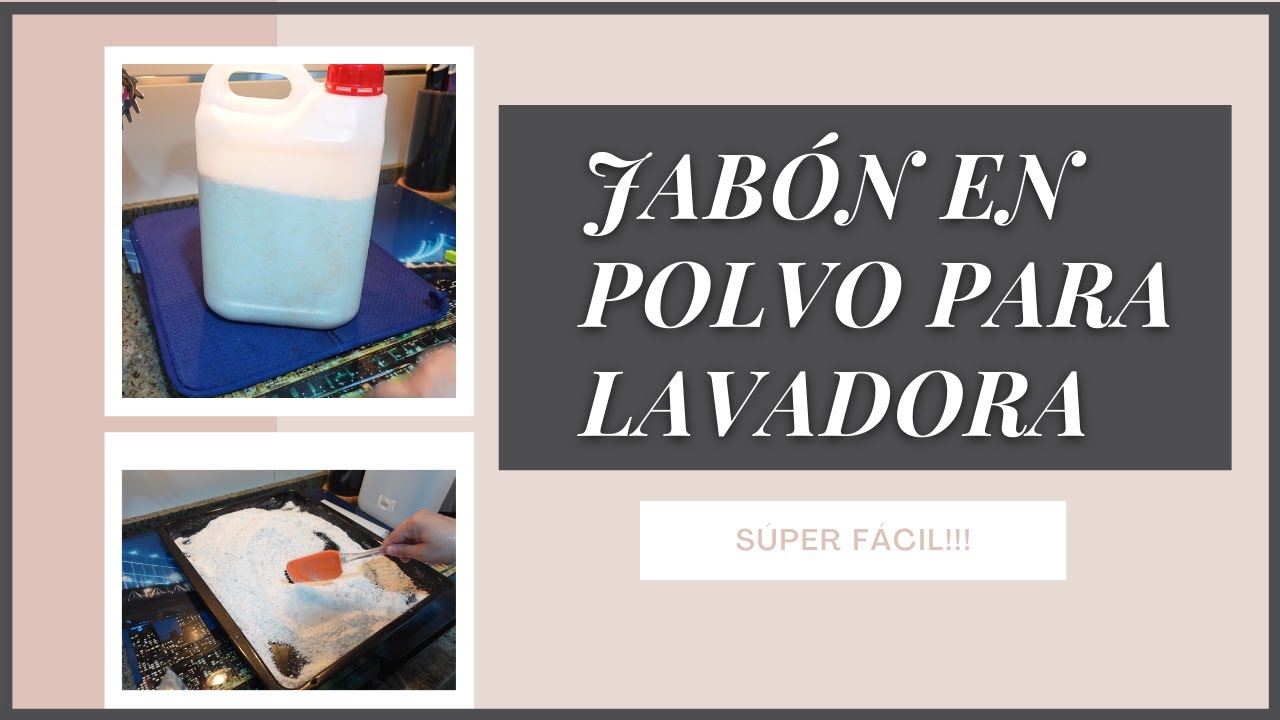 ✨COMO HACER JABON EN POLVO SUPER FÁCIL Y BARATO