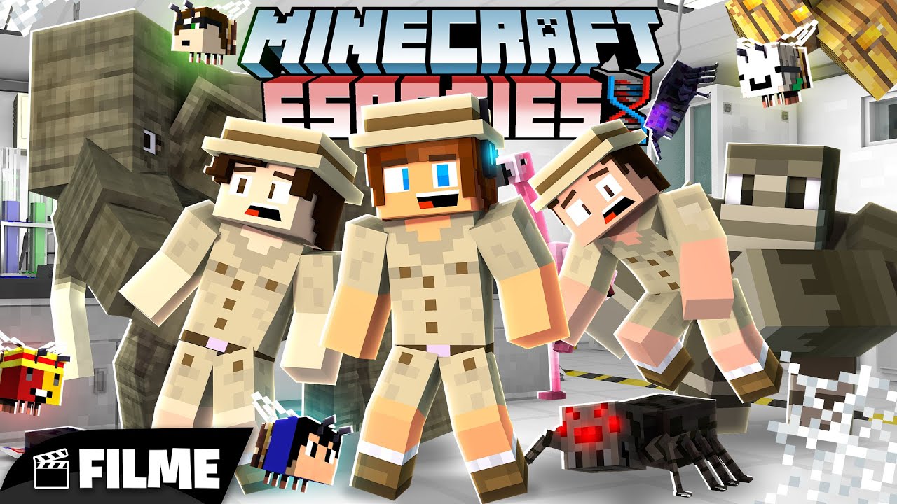 A HISTÓRIA dos ANIMAIS! - Minecraft Espécies O FILME