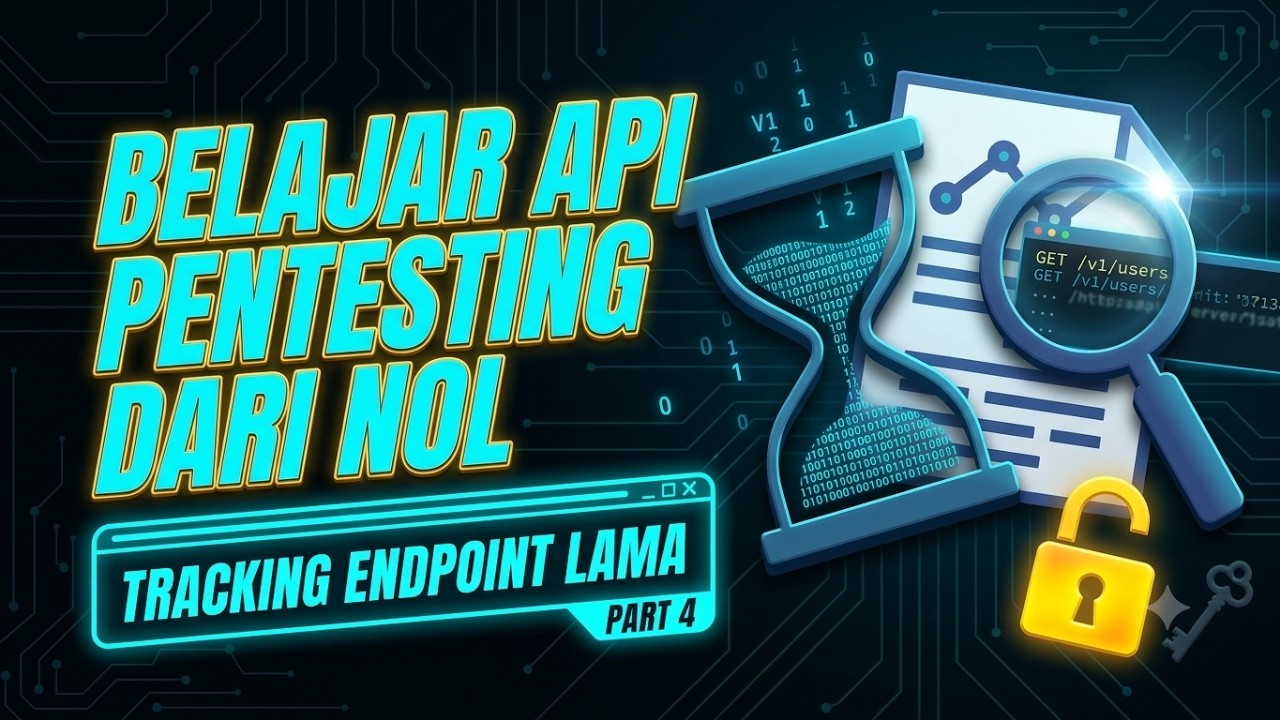 Belajar API Hacking Lengkap (Part 4) | Bug Hunter Wajib Tahu! API Recon dengan Wayback + Look Back