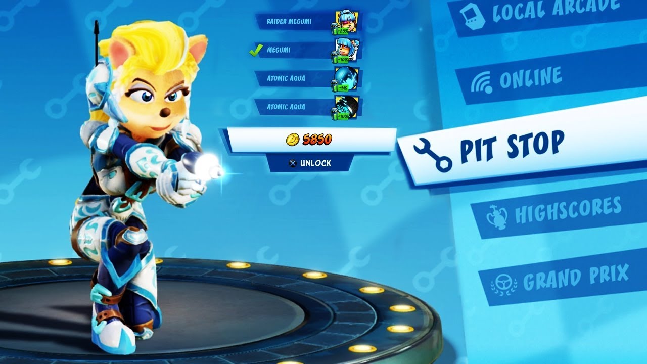 CTR: Nitro-Fueled - Pit Stop GASMOXIA GRAND PRIX | Buying Everything
