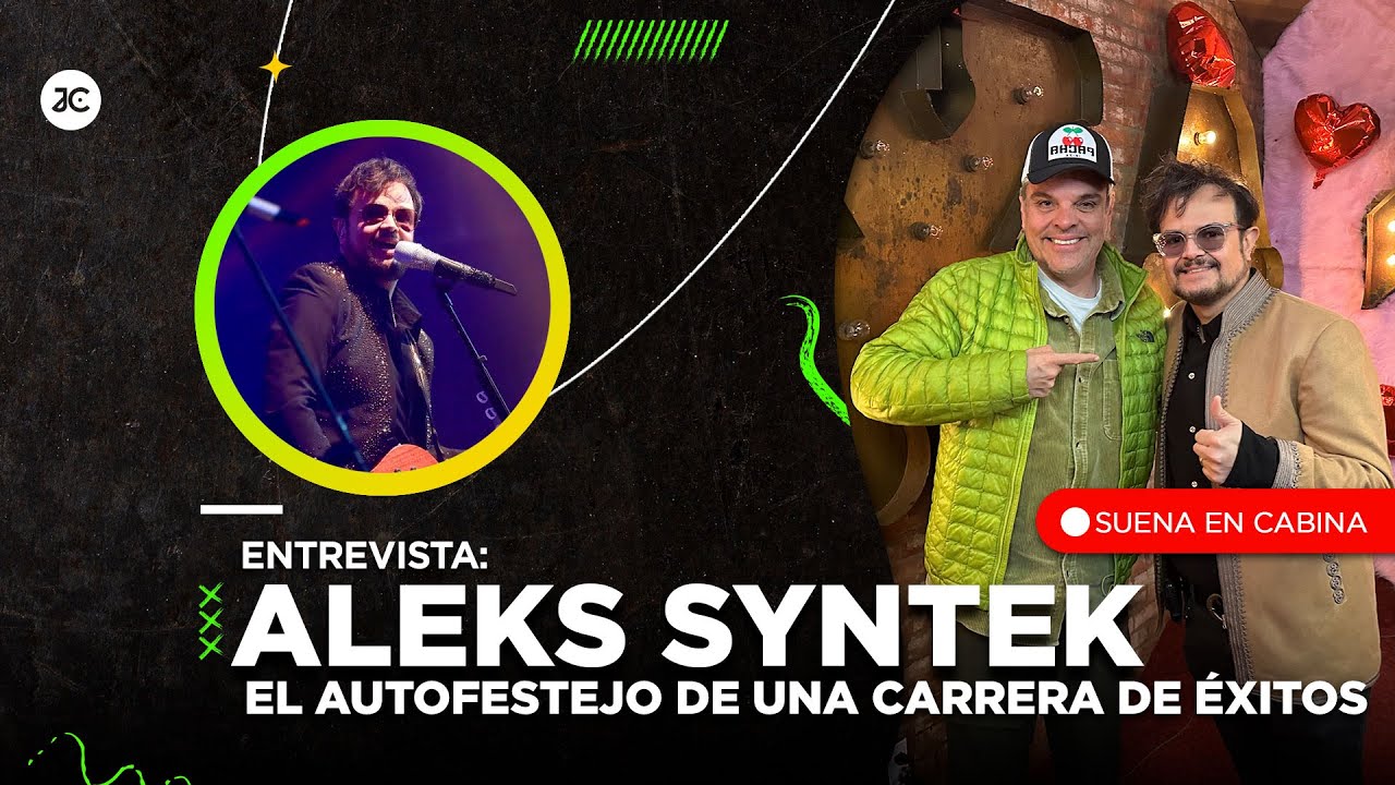 Aleks Syntek y los éxitos que han marcado su carrera | Entrevista con Jessie Cervantes