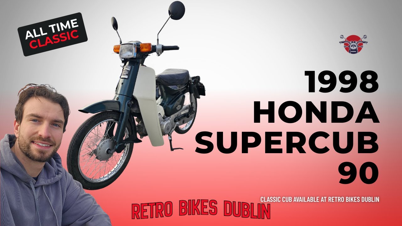 Honda Super Cub 90 1998 года: Несокрушимая икона дороги! | Retro Bikes Dublin