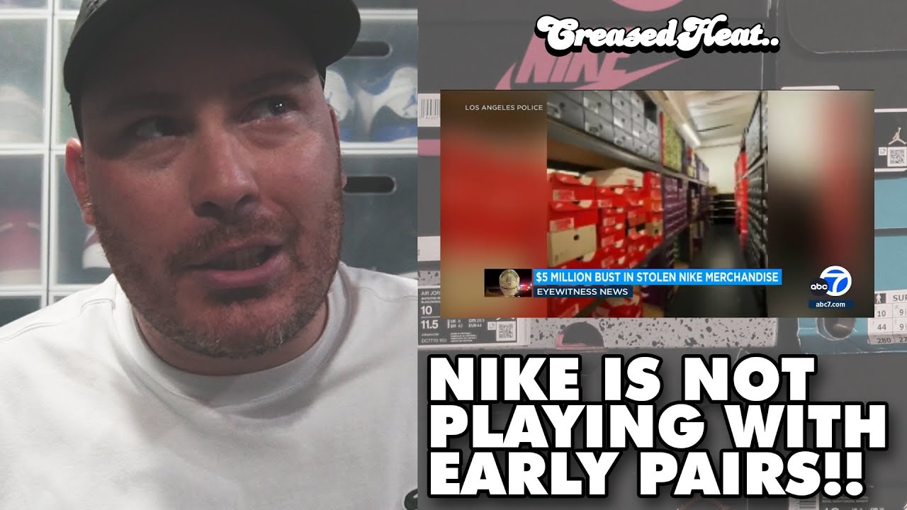 Police recover $5 MILLION in NIKE product | Project blitz RAIDED!!