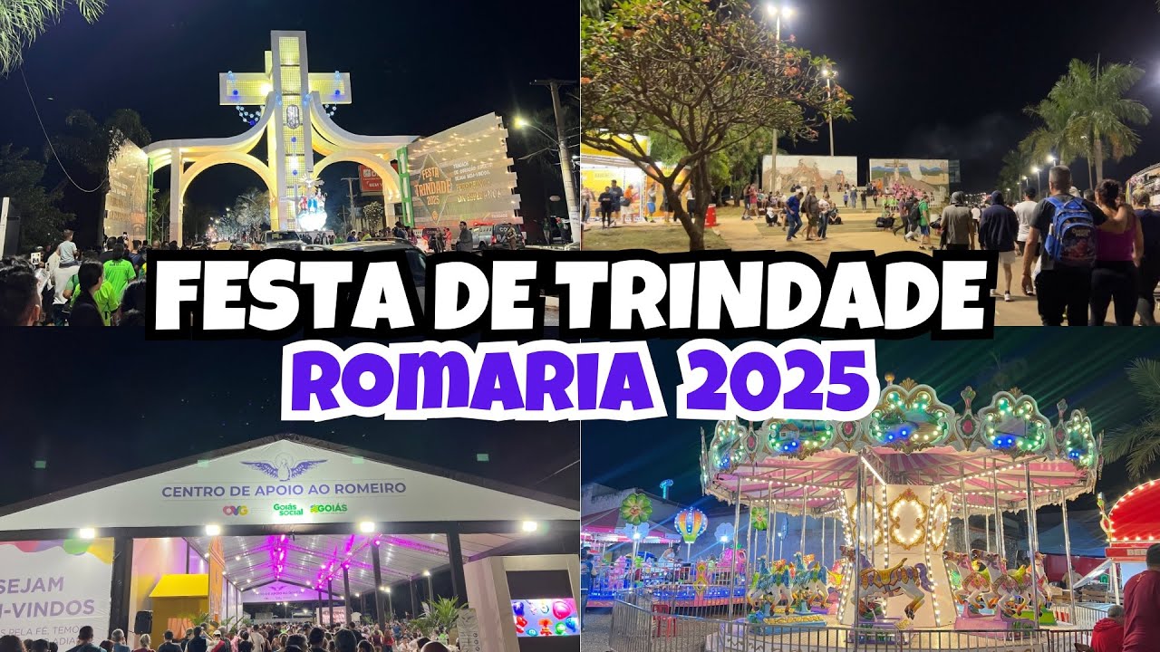 FESTA DE TRINDADE - ROMARIA 2025 | GOIÁS | ROMARIA PAI ETERNO | #virginianaromariadetrindade2025