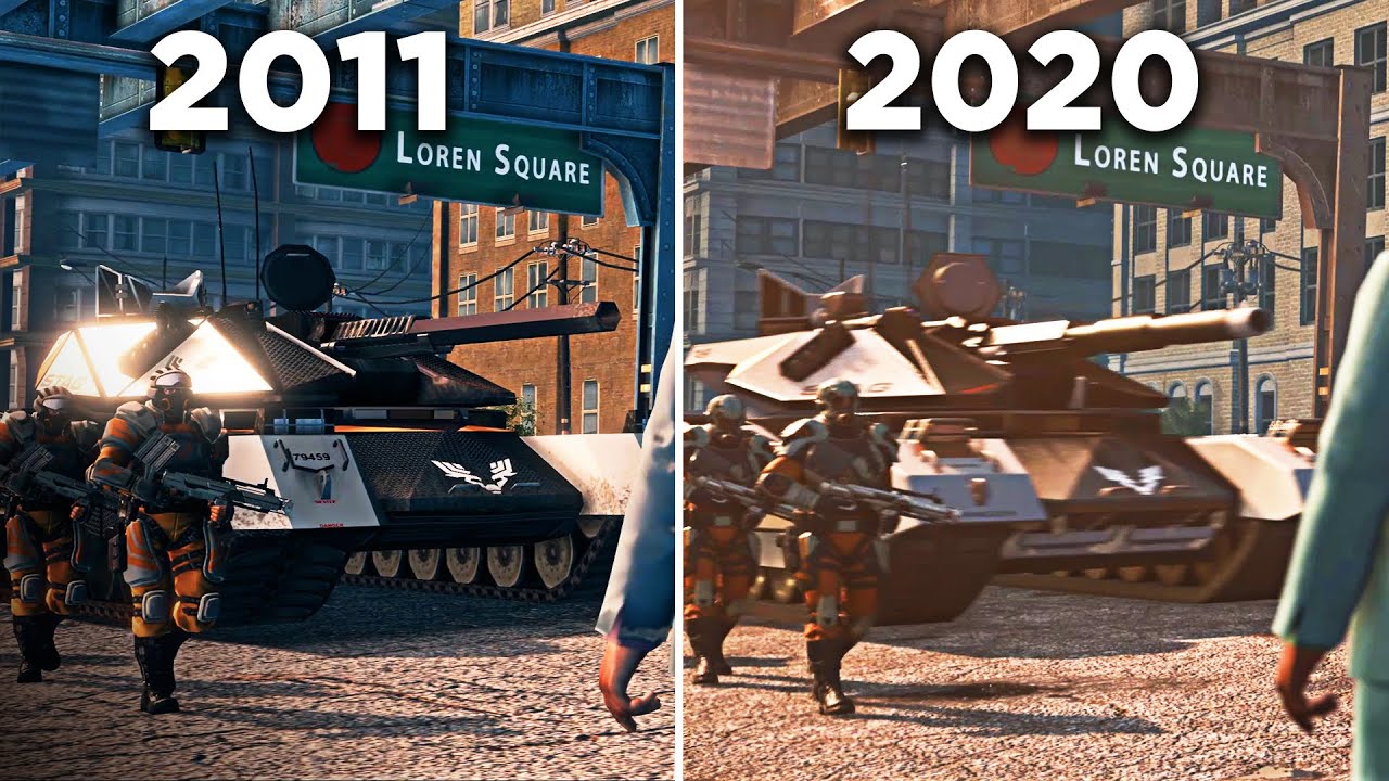 Stag Lockdown COMPARISON - Saints Row: The Third (2011) vs Saints Row: The Third Remastered (2020)