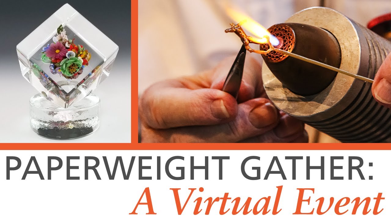 Paul Stankard - WheatonArts Paperweight Gather: A Virtual Event 2020