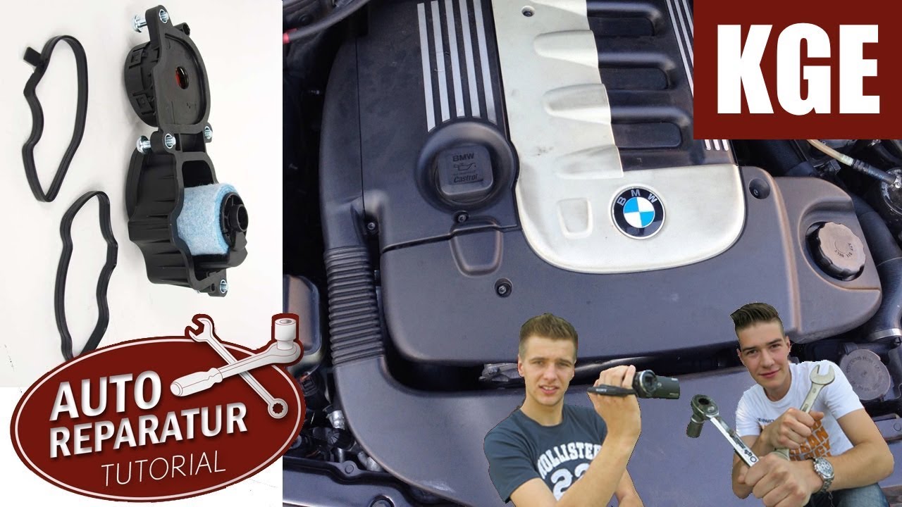 Ölabscheider wechseln | KGE tauschen | BMW M57 | DIY Tutorial