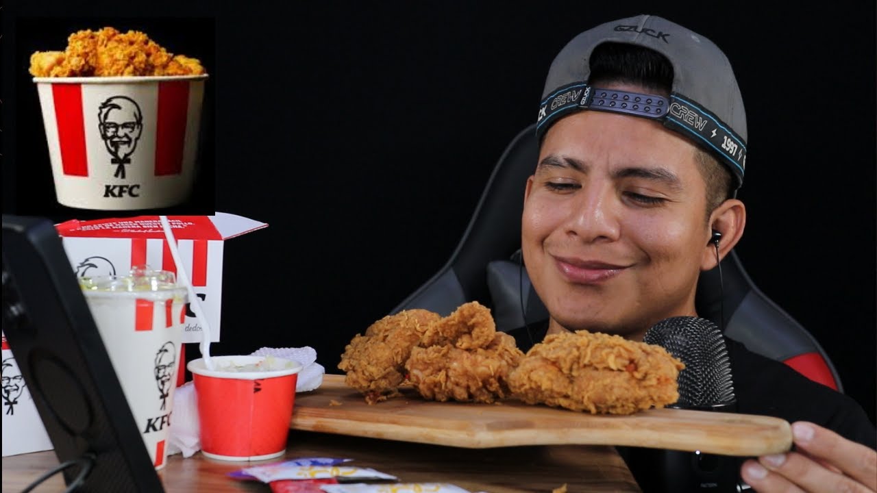 ASMR COMIENDO KFC - MUKBANG