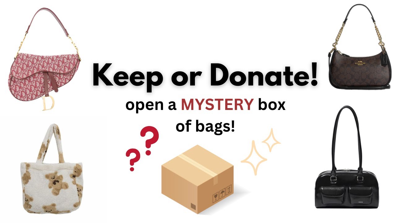 KEEP or DONATE? BAGS EDITION! 📦👜✨