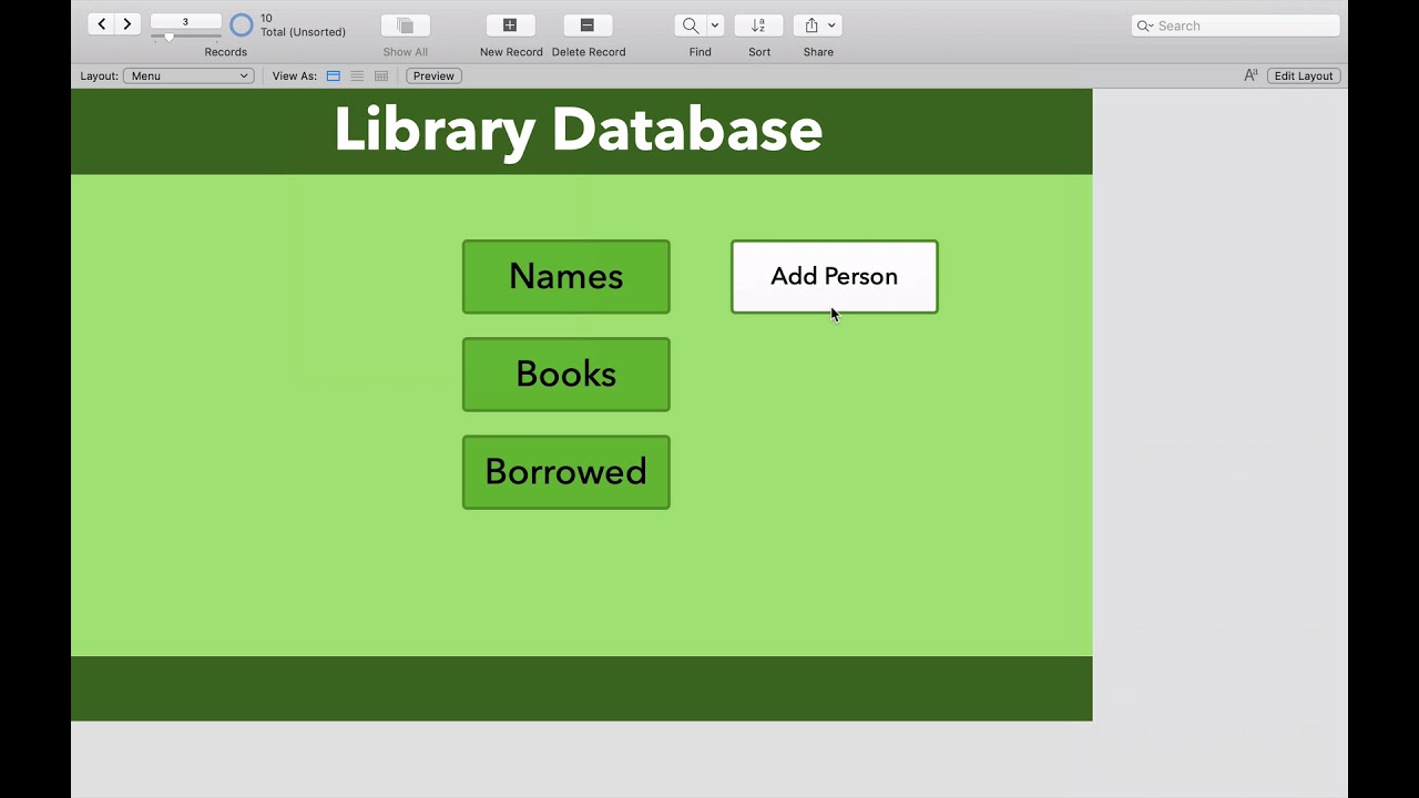 Скрипты Filemaker, часть I